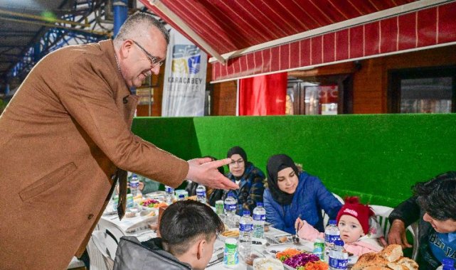 Karacabey'de anlamlı iftar buluşması