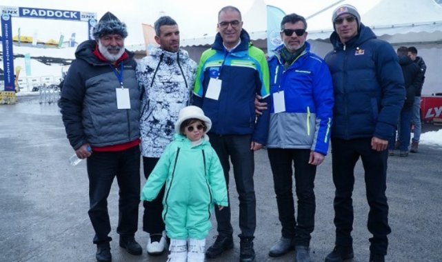 Kenan Sofuoğlu Snowcross'ta