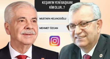 Keşan Online'nin belediye başkan adayı anketi sonuçlandı