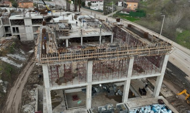 Kocaeli'de Başiskele Termal Tesis yükseliyor