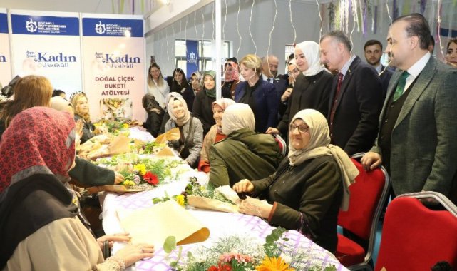 Kocaeli'de Kadın Festivali dolu dolu geçti