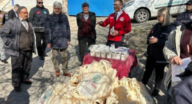 Manisa Yunusemre'de hayvan üreticilerine antiparaziter desteği