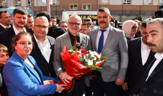 Manisa'da Cumhur İttifakı'na sıcak ilgi