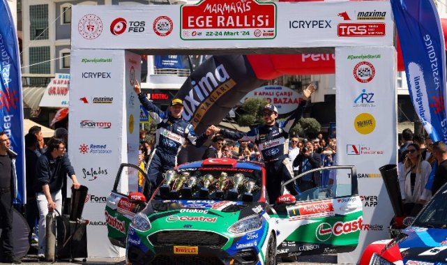 Marmaris Ege Rallisi'nde Markalar Kupası 'Petrol Ofisi'nin
