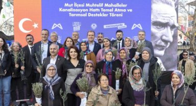 Mut, Büyükşehir ile üretiyor