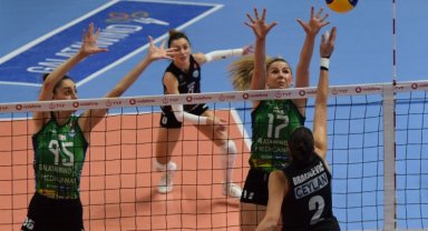 Nilüfer'in Sultanları Beşiktaş'a set vermedi
