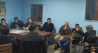 Osman Kılıç mahallelerin sorunlarını dinliyor