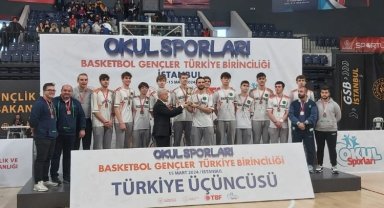 Özlüce Doğa Koleji Türkiye üçüncüsü