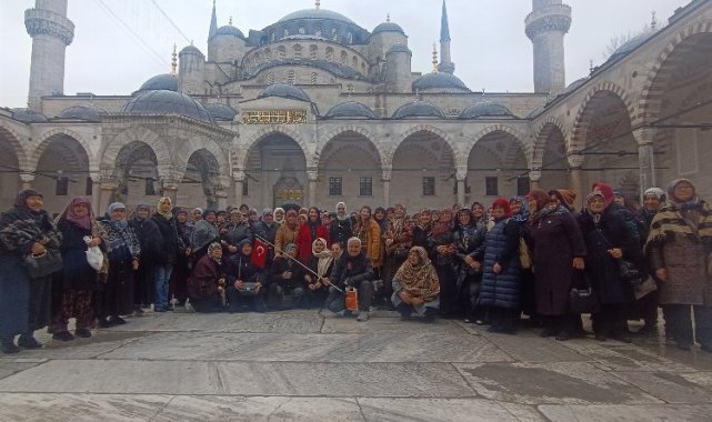 Pazaryeri kadınları İstanbul'daki camileri gezdi