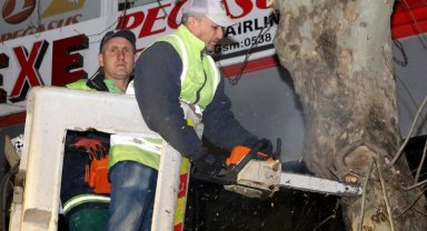 Sakarya'da gece mesaisi