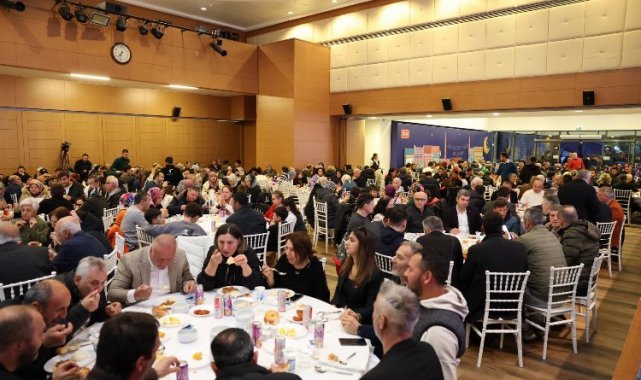 Şile'de yaşayan Karadenizli aileler iftarda buluştu