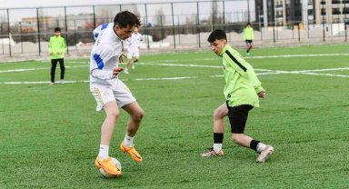 Spor Köyü'nde ilk maç