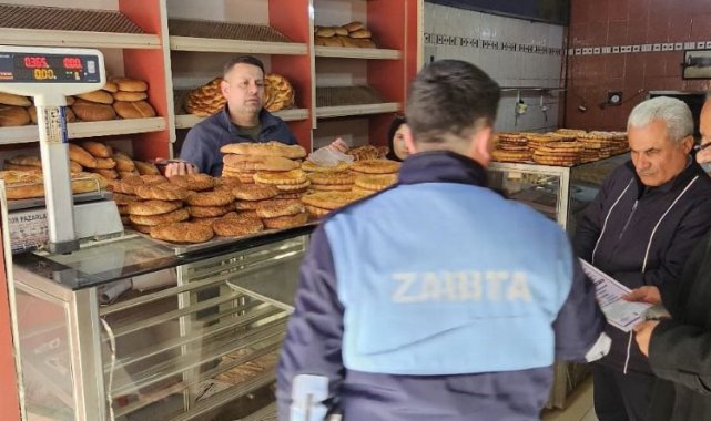 Zabıtadan fırınlara Ramazan denetimi