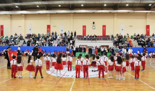 23 Nisan Çocuk Şenliği, minik öğrencilerin gösterileriyle son buldu