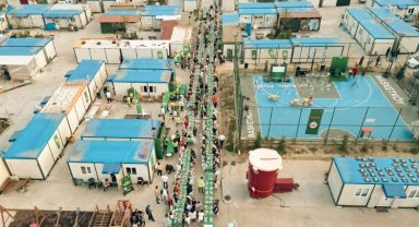 50 bin öğün gıda depremzedelere ulaştırıldı