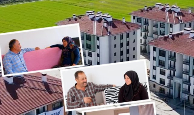 Afet bölgesinde çifte bayram sevinci