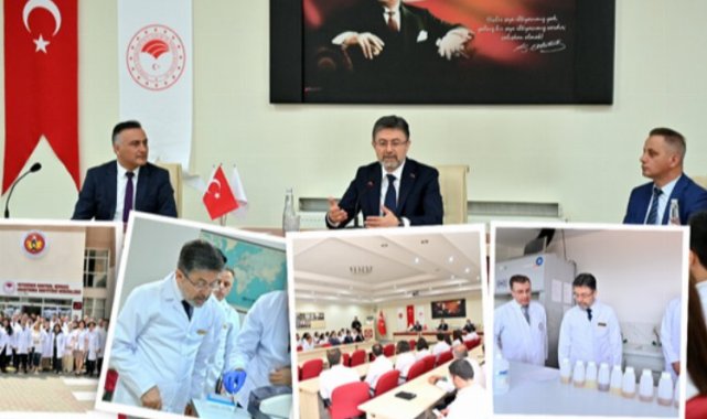 Bakanı Yumaklı, Veteriner Kontrol Merkez Araştırma Enstitüsünü ziyaret etti
