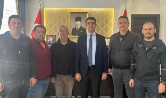 Balcılar'dan Ömer Sevgili'ye ziyaret