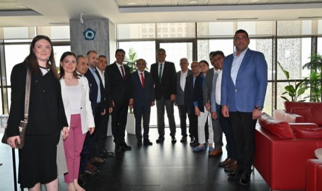 Başkan Zeyrek, MTSO Yönetimini ağırladı
