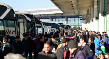 Bayramda otobüsler 706 bin yolcu taşıdı