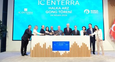 Borsa İstanbul'da gong "IC Enterra Yenilenebilir Enerji" için çaldı