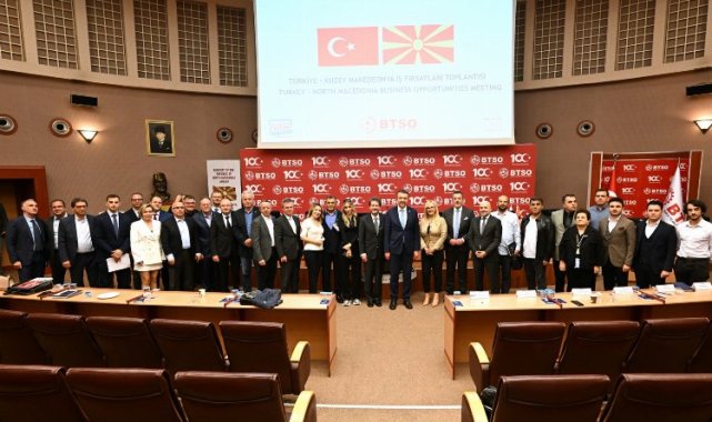 BTSO'da Kuzey Makedonya İş Forumu
