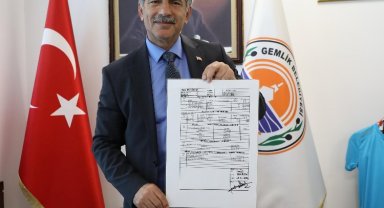 Bursa Gemlik'te Başkan deviren mal varlığını açıkladı
