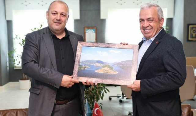 Bursa Nilüfer'in kardeş kentinden 'hayırlı olsun' ziyareti