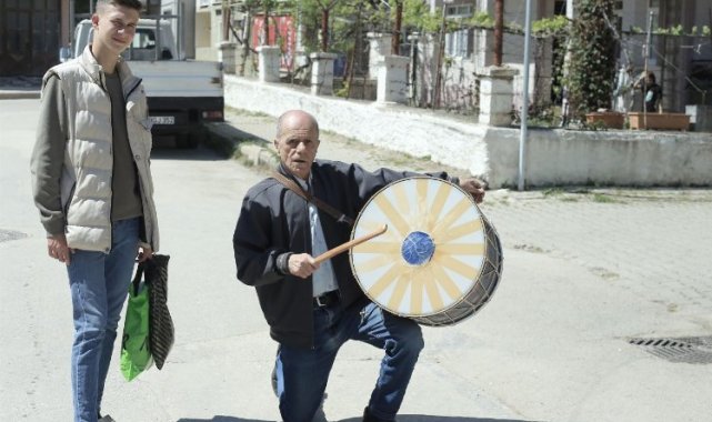 Bursa Yenişehir'de davulcular ilgiden memnun
