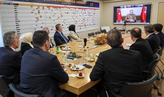 Cumhurbaşkanı Erdoğan'dan Sakarya'ya bayram tebriği