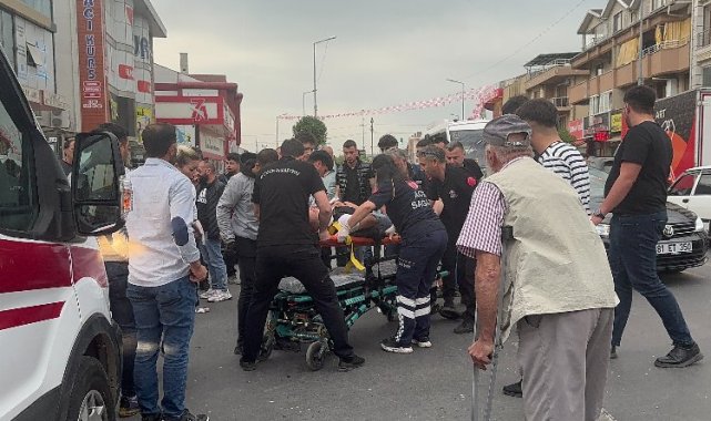 Düzce'de otomobil yayaya çarptı: 1 yaralı