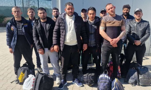 Edirne'de 11 düzensiz göçmen yakalandı!