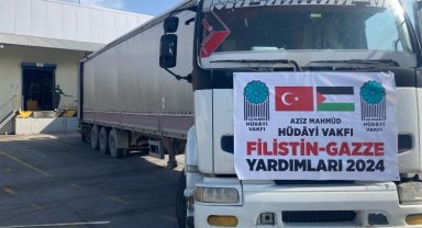 Gazze'ye 332 ton malzeme daha gönderildi