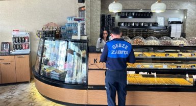 Gebze'de zabıtadan bayram öncesi denetim