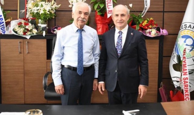 Hasan Akgün'den, Mehmet Özcan'a ziyaret
