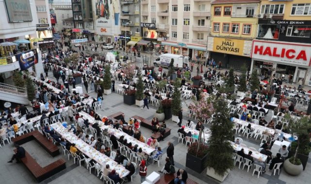 İzmit'te bu akşam halk iftarı düzenlenecek
