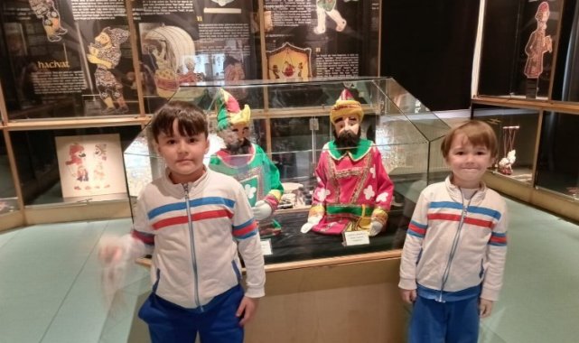 Karagöz Müzesi'nin küçük konukları