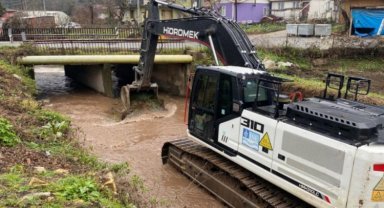 Kocaeli'de son 3 ayda 108 bin 650 metre dere temizliği