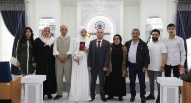 Kocasinan'da '04.04.2024' tarihinde 24 nikah kıyıldı