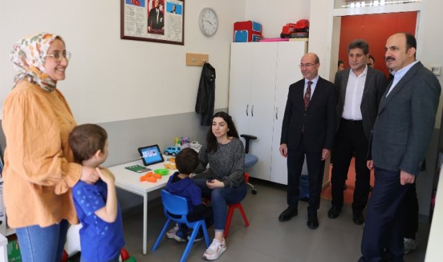 Konya Selçuklu'da otizm farkındalığına anlamlı ziyaret