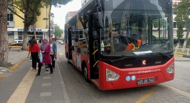 Manisa'da sınav için özel destek