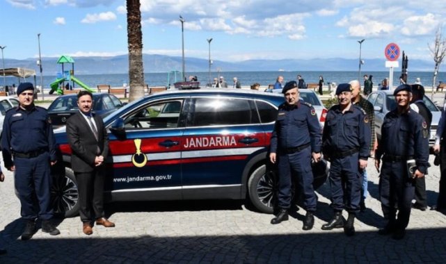Mudanya Jandarması da 'Togg'landı