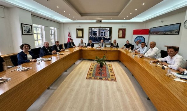 Muhtarlar, Kaymakam Türköz ile ilk toplantısını yaptı