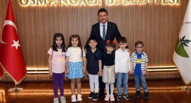 Osmangazi'den miniklere 23 Nisan sürprizi