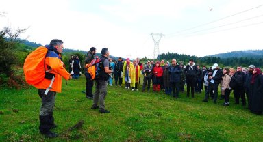 Sakarya'da doğanın kalbinde adımladılar