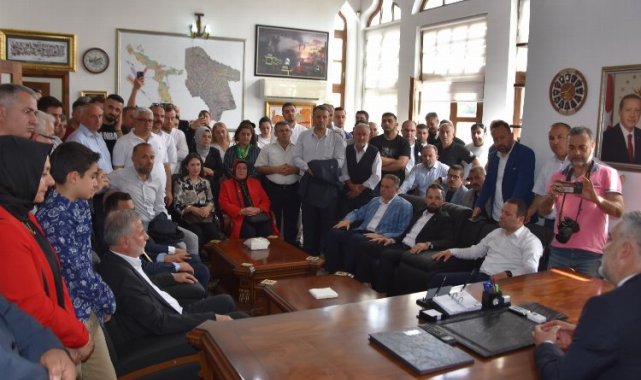 Tokat Niksar'da Başkan Tepebaşı göreve başladı