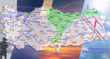 Türkiye'de dört mevsim bir arada