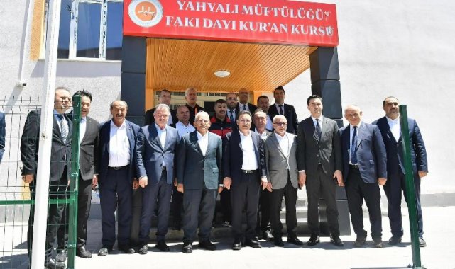 Başkan Büyükkılıç'tan Vali Çiçek ile birlikte "Yahyalı" çıkarması