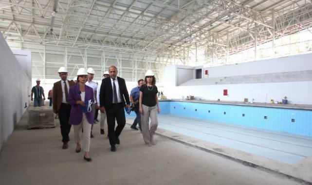 Başkan Kınay'dan Atatürk Gençlik Merkezine ziyaret