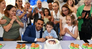 Başkan Yıldız'dan Doruk'a doğum günü sürprizi